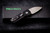 ProTech Runt 5 Dragon Scale" Aluminum Pearl Button Automatic Knife Black DLC Wharncliffe R5113