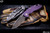Rick Hinderer Knives XM-18 Purple G10 3.5″ Spanto Battle Black DLC