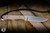 Chris Reeve Knives "Inyoni" Fixed Blade Knife Natural Micarta 3.5" MagnaCut Drop Point Stonewash INY-1001