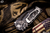 Medford Praetorian Ti Folding Knife PVD Brushed Silver "Stained Glass" 3.75" Drop Point