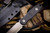 Blackside Customs P7 (Phase 7) Black G10 3.5" Dagger Grey Matter Finish