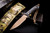 Spartan Blades Harsey Difensa Fixed Blade Knife Black Micarta 6.25" S45VN FDE w/ Multicam Sheath