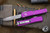 Microtech UTX-70 OTF Automatic Knife Violet 2.4" Drop Point Stonewash 148-10VI