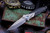 Microtech Socom Bravo Carbon Fiber Manual Blue Pivot Collar S/E Blasted 260-7CFTI (Preowned)
