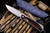 Chris Reeve Knives Large Sebenza 31 Macassar Ebony/Bead-Blasted Titanium S45VN Knife 3.6" Drop Point Stonewash L31-1116