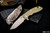 Rick Hinderer Knives XM-18 3.5" Spanto Knife OD Green G10, Battle Bronze