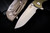 Rick Hinderer Knives XM-18 3.5" Spanto Knife OD Green G10, Battle Bronze