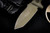 Microtech Currahee Fixed Blade Knife OD Green 4.5" Green Tanto 103-1OD