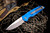 ProTech TR-3 Tactical Response Left Hand Automatic Folding Knife Blue 3.5" Stonewash TR-3 L-1 BLUE