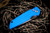 ProTech TR-3 Tactical Response Left Hand Automatic Folding Knife Blue 3.5" Stonewash TR-3 L-1 BLUE
