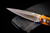 ProTech Custom Godfather "Del Fuego" Automatic Folding Knife 4" Satin 921-DF1