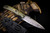 Ryan Weeks Ranger Fixed Blade Toxic Storm Fat Carbon, W2 Hamon Blade