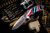Rick Hinderer Knives XM-18 Fordite Scale Framelock Stonewash 3.5″ Spanto (Preowned)