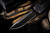 Microtech Scarab II Shadow OTF Automatic Knife 4" Drop Point Black DLC 278-1DLCTSH (Preowned)