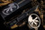 Microtech Scarab II Shadow OTF Automatic Knife 4" Drop Point Black DLC 278-1DLCTSH (Preowned)