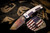 Medford Marauder-H Folding Knife Violet w/Faced Silver Flats 3.75" Vulcan Tanto
