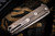 Medford M-48 Flipper Knife OD Green/Tumbled Titanium 3.9" S35VN Tumbled Drop Point