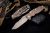 Rick Hinderer Knives "EKclusive" EKlipse Non-Flipper 3.5" Spearpoint Knife FDE G10, Battle Bronze