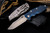 Rick Hinderer Knives "EKclusive" EKlipse Non-Flipper 3.5" Spearpoint Knife Blue/Black G10, Working Finish