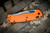 Benchmade Hunt Taggedout AXIS Lock Folding Knife Orange 3.5" Stonewash Clip Point 15535