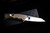 ProTech Malibu Custom Folding Knife Textured Bronze 3.25" Mirror Polish Reverse Tanto 5218