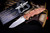Rick Hinderer Knives "EKclusive" EKlipse Hawaiian KOA Scale Non-Flipper, Bronze 3.5" Spearpoint Stonewash