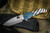 Medford 187 DP Titanium "Blue Line Flag" Folding Knife 3.75" D2 Tumbled