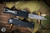 Microtech Hera OTF Automatic Knife Black 3" Dagger Apocalyptic Stonewash 702-10AP