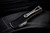 Microtech Hera OTF Automatic Knife Black 3" Dagger Stonewash Serrated 702-12