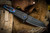 Medford Nosferatu Flipper Button Lock Knife PVD Titanium, Flamed HW/Clip 3.5" S45VN PVD