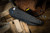 Medford Nosferatu Flipper Button Lock Knife PVD Titanium, Flamed HW/Clip 3.5" S45VN PVD