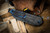 Medford Nosferatu Flipper Button Lock Knife PVD Titanium, Flamed HW/Clip 3.5" S45VN PVD