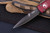 Microtech Ultratech Merlot OTF Automatic Knife 3.4" Bayonet DLC 120-1DLCTMR (Preowned)