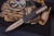 Microtech Combat Troodon Carbon Fiber OTF Automatic 3.8" Bronze D/E Dagger 142-13CFS (Preowned)