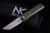 Chad Nell Podium V2 Green Fat Carbon, Zirconium Clip 3" Magnacut Stonewash