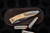 Chris Reeve Knives Left-Hand Mnandi Box Elder Inlay Knife 2.75" Satin MNA-1009