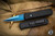  ProTech Godson Automatic Folding Knife Black 3.15" Sapphire Blue Spear Point 721-SB