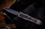 Hawk Knives Deadlock Model C Titanium Fat Carbon Inlay 3.5" DLC Dagger