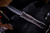 Hawk Knives Deadlock Model C Titanium Fat Carbon Inlay 3.5" DLC Dagger
