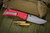 Mcnees Knives PM Mac 2 Auto Red Aluminum 3.25" Magnacut Stonewash