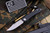 Tactile Knife Co. Bexar Slip Joint Knife Black Micarta 2.8" MagnaCut w/Titanium Lanyard Bead