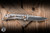 Spartan Blades SHF Harsey Folder Satin Titanium, Bronze Accents 3.25" MagnaCut Drop Point Stonewash SF10SWBZ