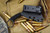 Bastinelli Knives/Doug Marcaida Custom "Pika" Tsuka Wrap w/ Bronze Skull Menuki 1.5" Black PVD