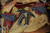 Bastinelli Knives Double Grumpy Micarta Scythe Fixed Blade 4" Black W/Leather Holster
