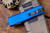 Guardian Tactical RECON-035 OTF Automatic Knife Blue 3.3" Tanto Dark Stonewash 94621