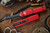 Microtech Ultratech Spartan OTF Automatic Knife Red 3.4" Black  223-1RD