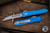  Microtech Ultratech Warhound OTF Automatic Knife Blue 3.4" Stonewash 119W-10BLS