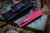 Microtech Scarab "Vintage" Red OTF Tanto Black Full Serrated 108-3RD