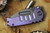 Medford Praetorian Genesis "T" Knife Violet Titanium 3.3" S45VN Tanto PVD