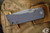 McNees Knives PM Mac 2 Blue "Atomic" Titanium Knife 3.5" Stonewash